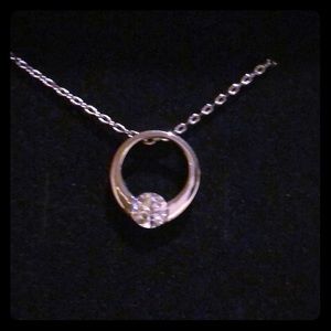 Cate and Chloe Silver plated Necklace. NIB